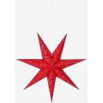 Röda Julstjärnor från Markslöjd Aratorp i Plast 