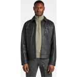Arc 3D Leather Jacket - Black - Men