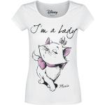 Aristocats - Disney T-shirt - Marie - I'm A Lady - S - för Dam - vit