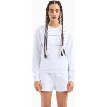 Vita Tränings hoodies från Armani Exchange på rea i Storlek L i Bomull för Damer 