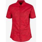 Röda Långärmade Långärmade skjortor från Armani Exchange i Storlek M i Bomull för Herrar 