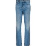 Ljusblåa Slim fit jeans från Armani Exchange på rea i Denim för Herrar 