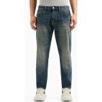 Regular Blåa Stretch jeans från Armani Exchange på rea i Storlek M för Herrar 
