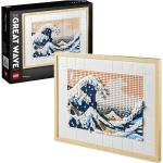 Art Hokusai – The Great Wave Wall Art Adults Set Toys Lego Toys Lego art Multi/patterned LEGO