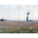 Artery8 Claude Monet Poppy Field XL Giant Panel Po