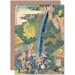 Hokusai Japan Roben Falls Oyama Sagami-provinsen f