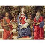 Artery8 Sandro Botticelli Madonna med Saints besku