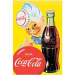 Flerfärgade Coca Cola Affischramar från Artopweb 