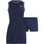 Marinblåa Ärmlösa Tenniskläder från Asics Court på rea i Storlek XXS i Material som andas för Damer 