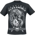 Asking Alexandria T-shirt - Snake - S XXL - för Herr - svart