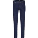 Atelier GARDEUR raka jeans för män, Blå (Dark Blue 69), 33W x 32L