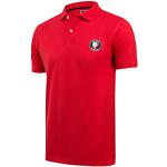 Athletic Club Polo Shirt,Unisex,Red,XL