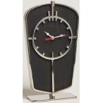 Authentic Models Art Deco Desk Clock Silver