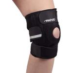 Avento Brace Adjustable With Internal Support Knee Sleeve Svart