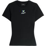 Ekologiska Svarta T-shirts från Axel Arigato i Storlek S med Rund ringning för Damer 