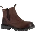 Mörkbruna Chelsea-boots från Axelda med Uttagbara sulor i storlek 37 i Läder för Damer 