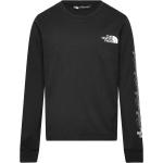 Svarta Långärmade Tränings t-shirts från The North Face i Storlek XS 