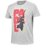 Babolat Padel Cotton T-Shirt Grey