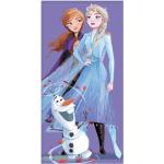 Badhandduk - 70x140 cm - Frozen- Anna & Elsa - Härlig kvalitet