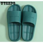 Svarta Slip in-sandaler Halksäkra med Klackhöjd till 3cm i PVC för Damer 