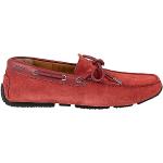Röda Loafers från Bally på rea med Slip-on i Mocka för Herrar 