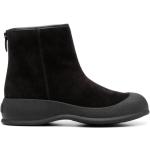 Svarta Ankle-boots från Bally på rea med Mandelformad tå med Klackhöjd 5cm till 7cm i Mocka för Herrar 