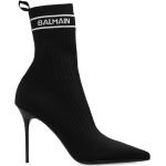 Svarta Ankle-boots från BALMAIN i Läder för Damer 