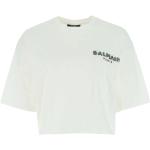 Vita Oversize t-shirts från BALMAIN på rea i Storlek S för Damer 