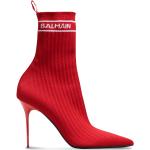 Röda Ankle-boots från BALMAIN i Läder för Damer 