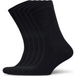 Bamboo Sock 5 Pack Underwear Socks Regular Socks Black Lindbergh
