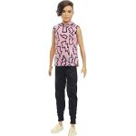 Flerfärgade Barbie Ken Dockkläder för barn 3 till 5 år 