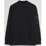 Svarta Stickade tröjor från Barbour International i Storlek L i Bomull för Herrar 