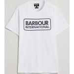 Vita Kortärmade Kortärmade T-shirts från Barbour International i Bomull för Herrar 