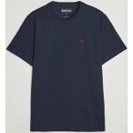 Mörkblåa Kortärmade Kortärmade T-shirts från Barbour Lifestyle i Storlek M i Bomull för Herrar 