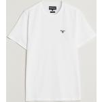 Vita Kortärmade Kortärmade T-shirts från Barbour Lifestyle i Storlek XXL i Bomull för Herrar 