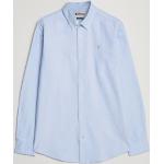 Himmelsblåa Skräddarsydda skjortor från Barbour Lifestyle i Storlek XL med Button down i Bomull för Herrar 