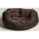 Barbour Lifestyle Wax Cotton Dog Bed 30' Olive