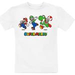 Vita Super Mario Bros Mario T-shirts med tryck för Bebisar från Amazon.se 
