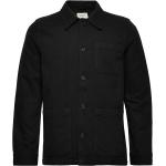 Barney Worker Jacket Black Designers Overshirts Black Nudie Jeans