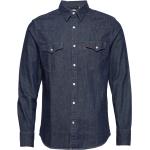 Barstow Western Standard Weste Tops Shirts Casual Blue LEVI'S Men