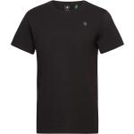 Svarta Kortärmade Kortärmade T-shirts från G-Star Base i Storlek XXS 