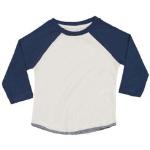 Marinblåa Baseball t-shirts i 12 för Herrar 