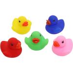 Bathtoys, Rainbow Ducks, 5-Pack Toys Bath & Water Toys Bath Toys Multi/patterned Rätt Start