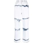 Batik-mönstrade Blåa High waisted jeans från Stella McCartney på rea med L29 med W25 i Denim för Damer 