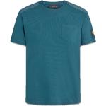Blåa Kortärmade Kortärmade T-shirts från Belstaff på rea med Rund ringning i Polyester för Herrar 