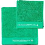Hållbara Ekologiska Gröna Handduksset från United Colors of Benetton på rea 2 delar i 50x90 