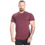 Better Bodies Gym Tapered Tee Maroon L