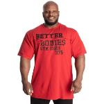 Röda Tränings t-shirts från Better Bodies för Herrar 