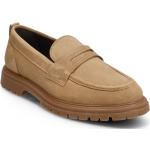Beige Loafers från Bianco Footwear i Mocka för Herrar 
