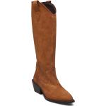 Vita Cowboy-boots från Bianco Footwear på rea i Mocka för Damer 